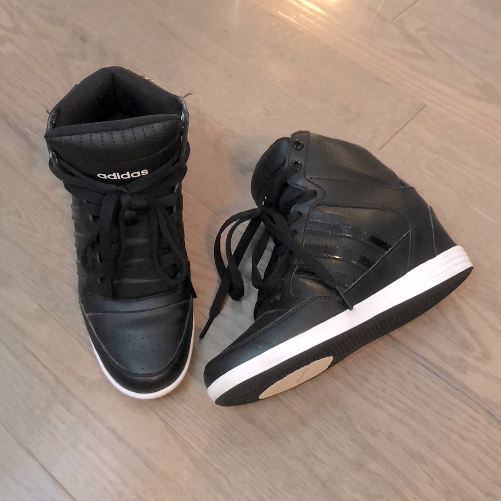 Adidas High-heeled Sneakers 🖤